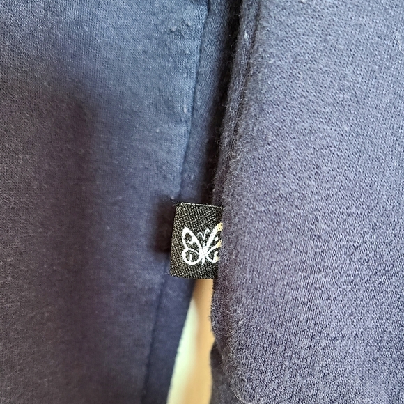 Self Esteem Y2K Navy Blue Athletic Jacket For Women Or Teen Size Small - Picture 4 of 9